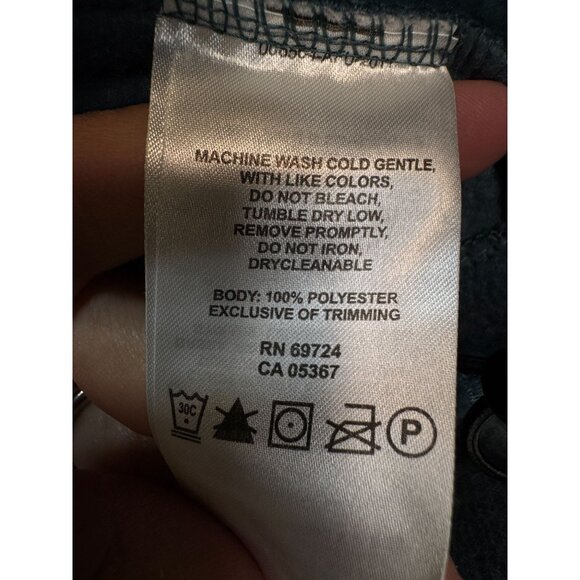 Columbia Mountain Full Zip Fleece Jacket Mens XL Two-Tone Blue Outdoors Camping - Picture 4 of 11